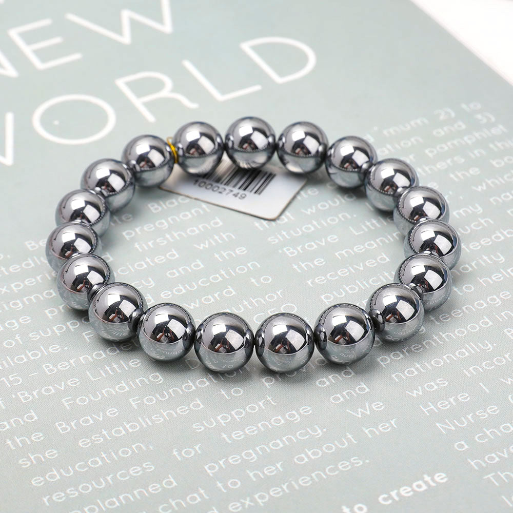 Bracelet en Térahertz – Protection Symbolique & Ancrage – Perles 10 mm
