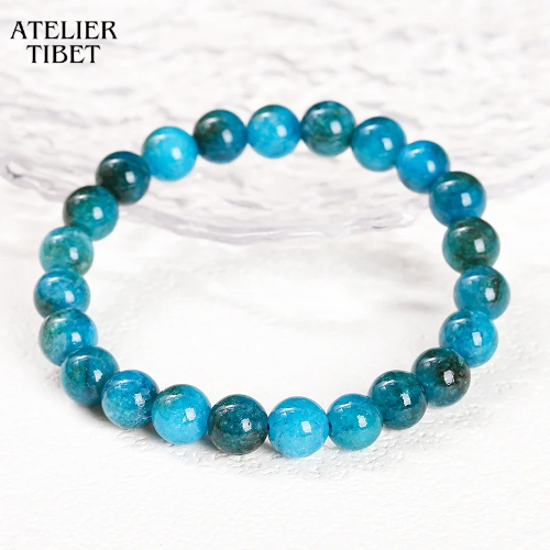 Bracelet Perles Naturelles Homme – Style Géométrique Décontracté