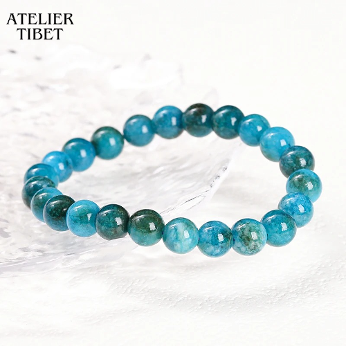 Bracelet Perles Naturelles Homme – Style Géométrique Décontracté