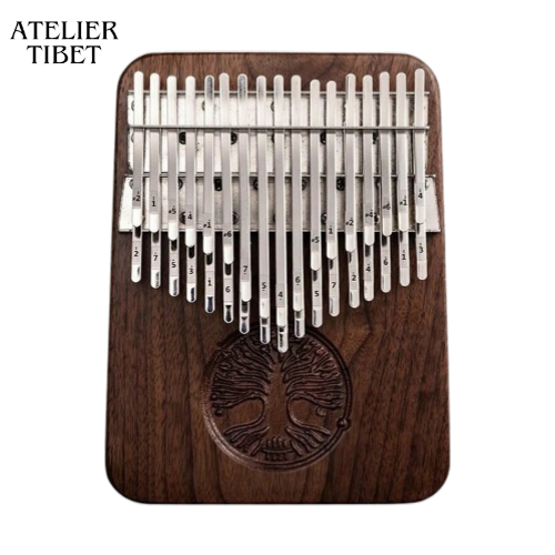 Kalimba « Reveil d’Âme » – Piano à pouces en bois, instrument mélodique & méditatif