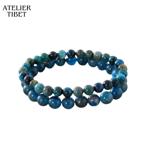 Bracelet Perles Naturelles Homme – Style Géométrique Décontracté