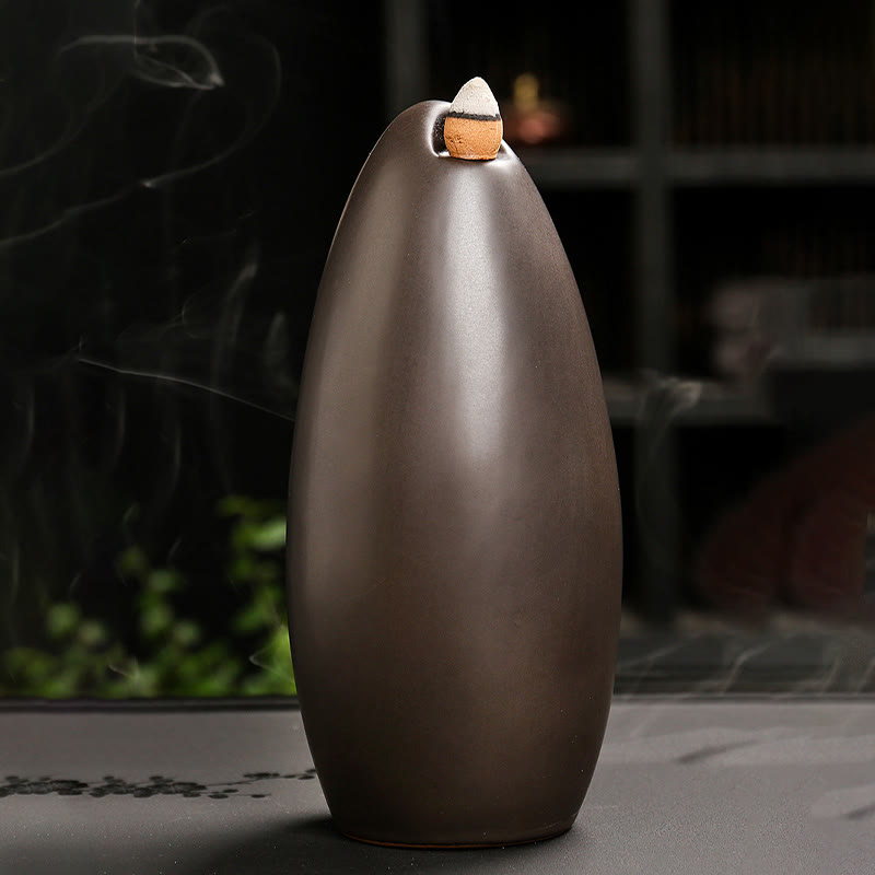 Brûleur d’Encens Main de Bouddha Céramique – Artisanat & Fumée à Reflux