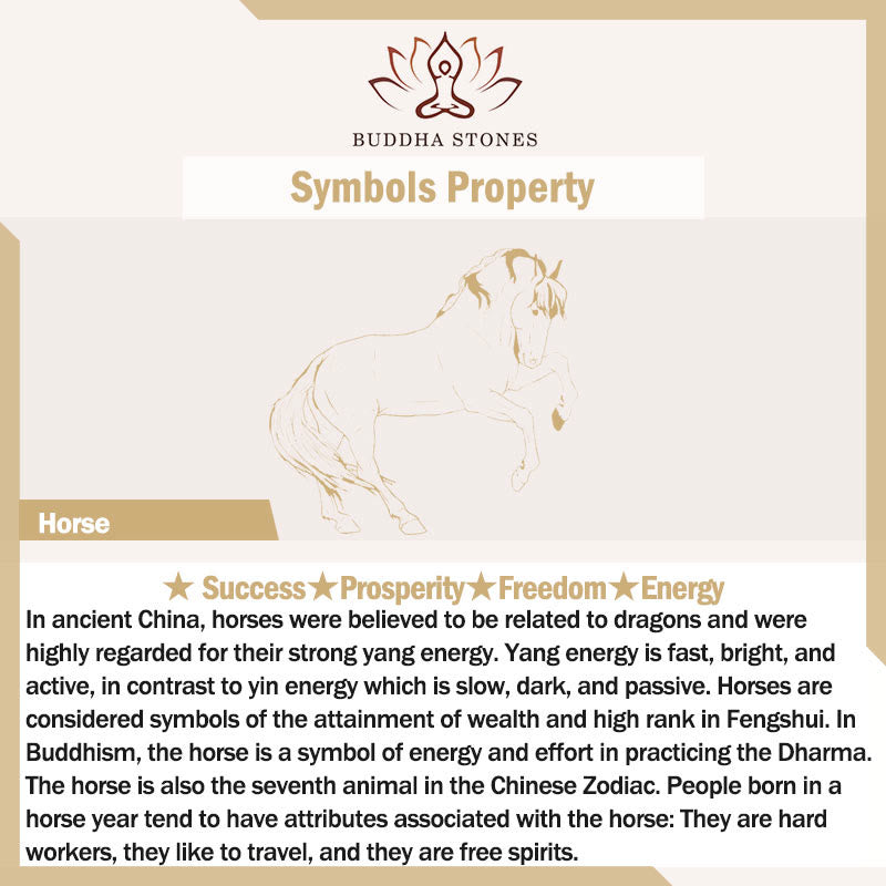 Aimant Cheval Zodiacal – Symbole de Réussite, de Liberté et de Prospérité