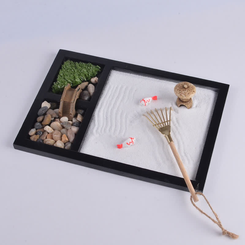 Décoration Jardin Zen Poisson Koi | Petit Pont Apaisant
