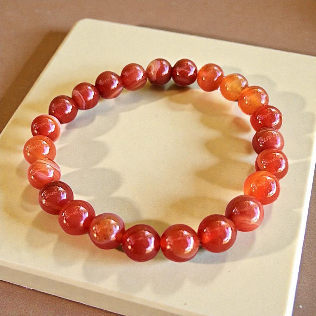 Bracelet en Cornaline