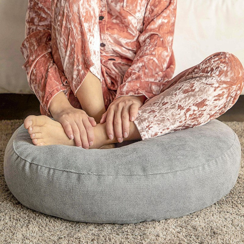 Coussin de Méditation Couleur Unie – Assise Simple & Confortable