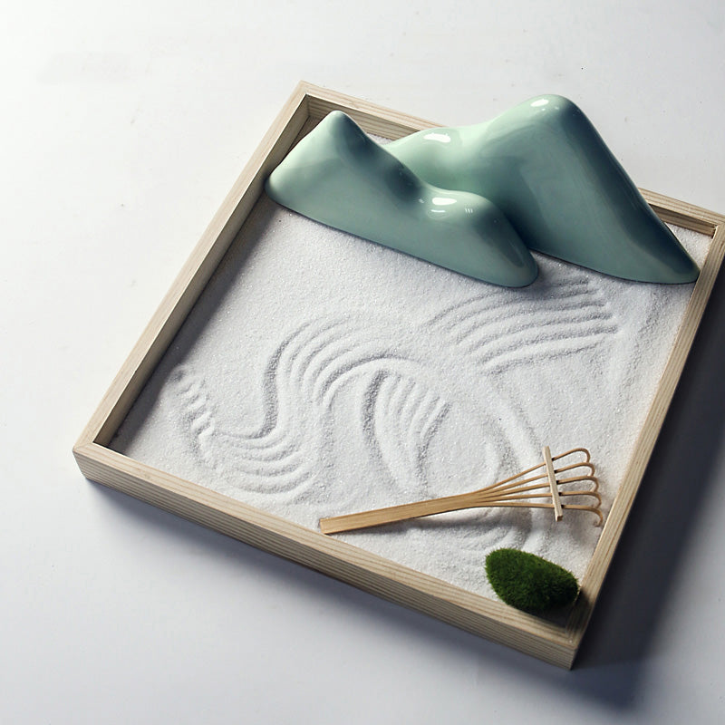 Décoration Jardin Zen en Céramique | Rochers Décoratifs pour Méditation