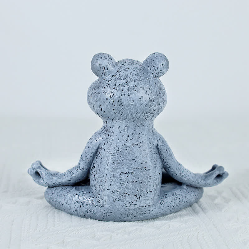 Zen Chien Chat Grenouille Méditant