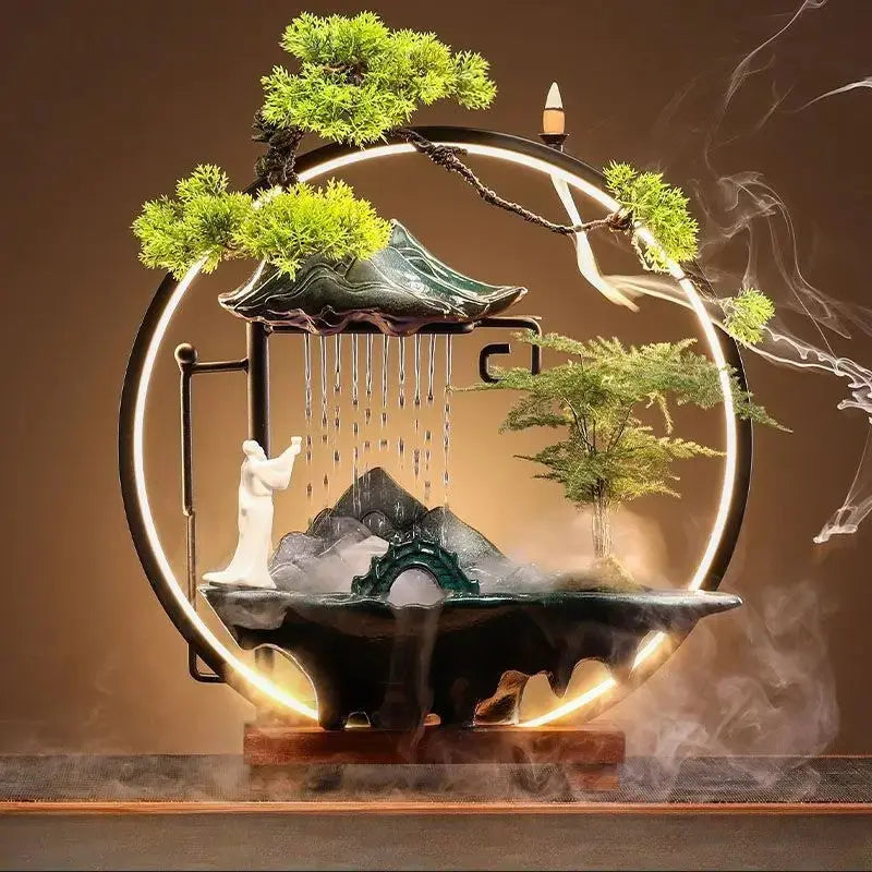 Aube Sylvestre · Fontaine d’Encens LED Naturelle