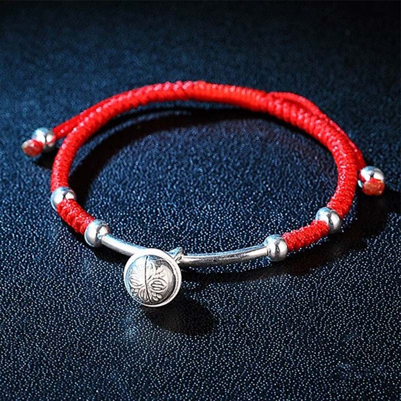 Bracelet Unisexe à Grelot Rouge (Fil Rouge Protecteur)