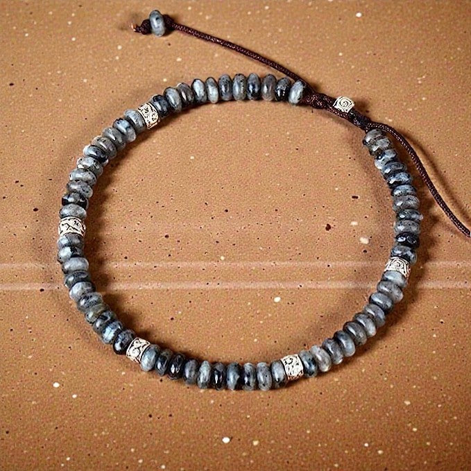 Bracelet Force Intérieure en Larvikite
