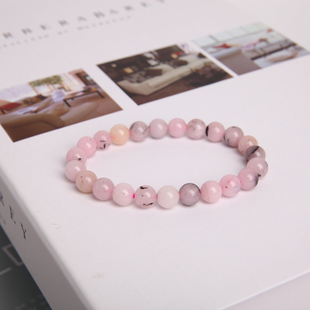 Bracelet en Jade Australien Naturel – Harmonie & Douceur – Perles 8 mm