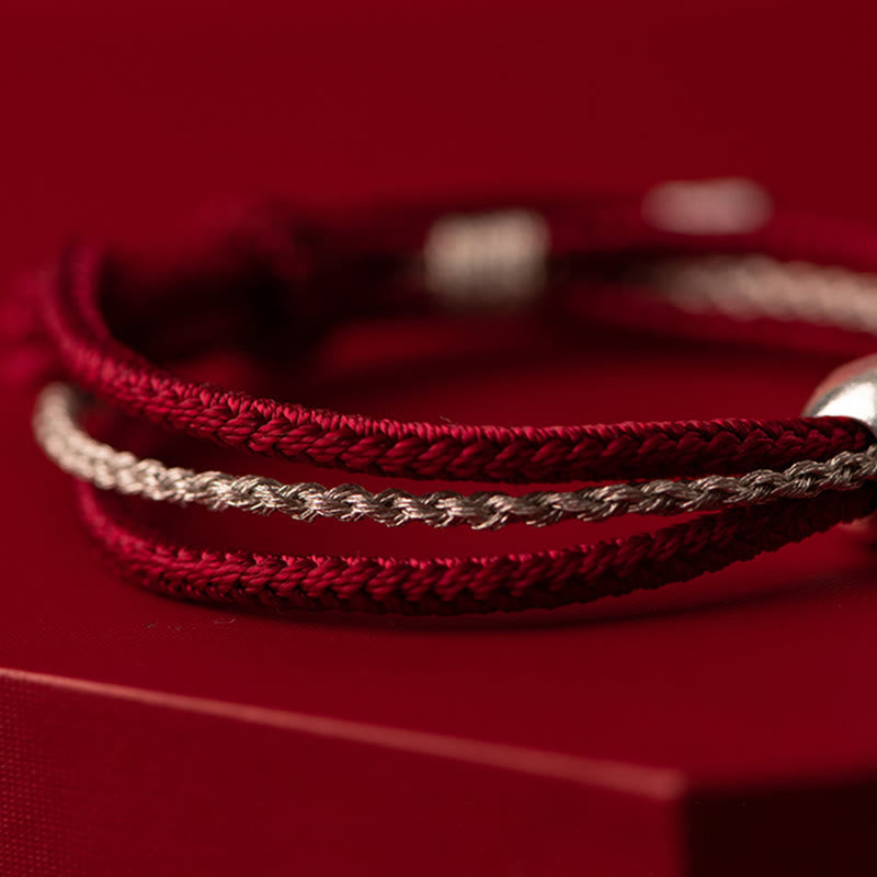 Bracelet Tibétain Zakiram Argent 925 – 8 mm