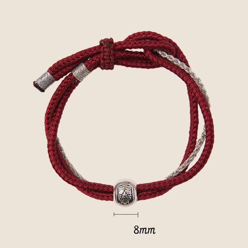 Bracelet Tibétain Zakiram Argent 925 – 8 mm