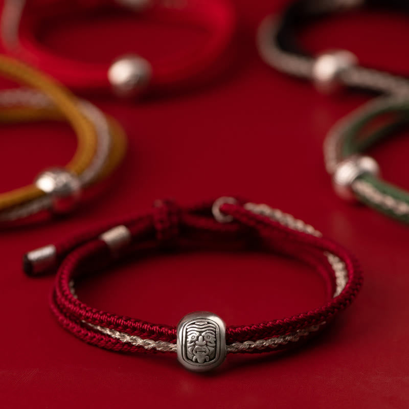 Bracelet Tibétain Zakiram Argent 925 – 8 mm