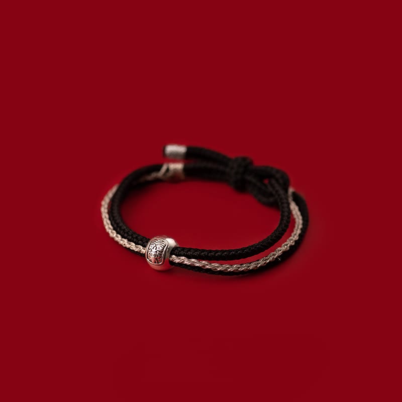 Bracelet Tibétain Zakiram Argent 925 – 8 mm