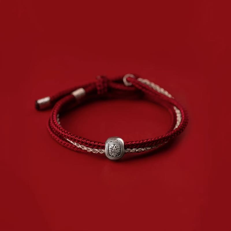 Bracelet Tibétain Zakiram Argent 925 – 8 mm