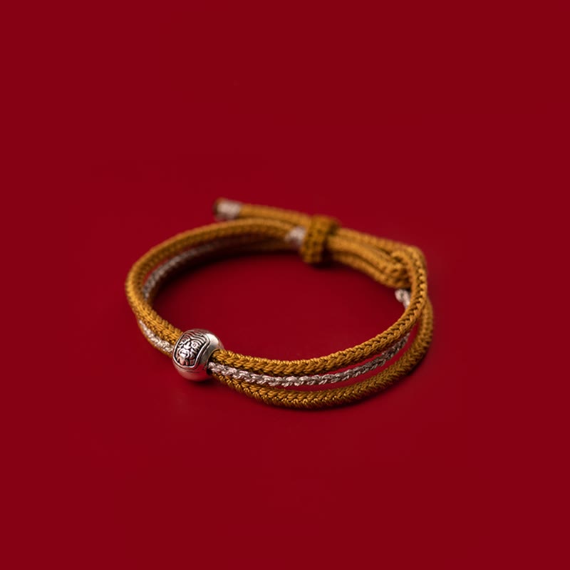 Bracelet Tibétain Zakiram Argent 925 – 8 mm