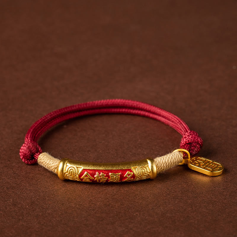 Bracelet Mantra Om Mani Padme Hum en Argent 999 ou Cuivre