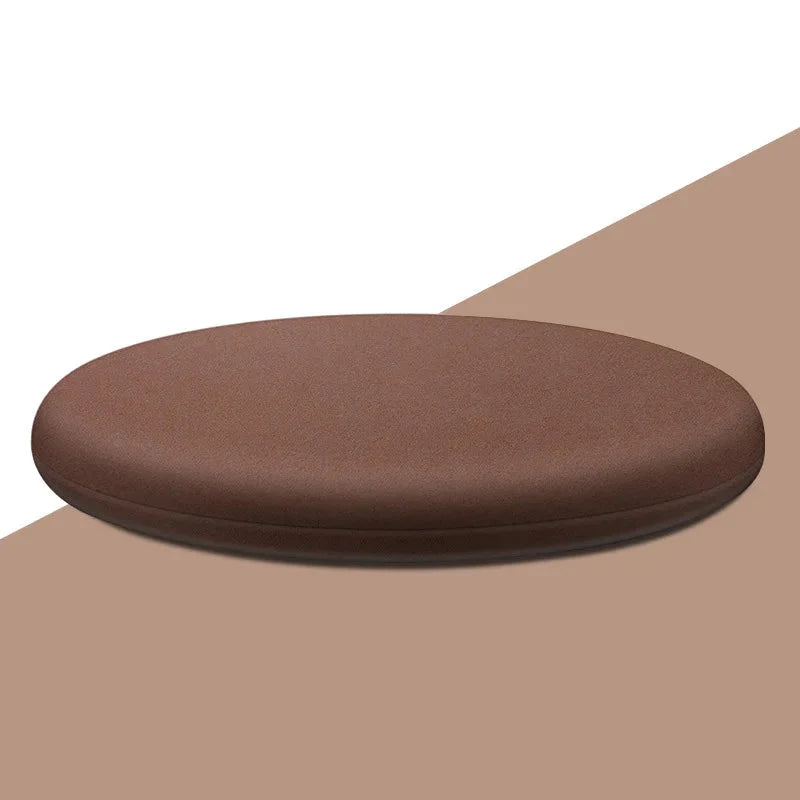 Coussin de Chaise Rond Japonais en Coton & Mousse à Mémoire de Forme – 30 / 35 cm