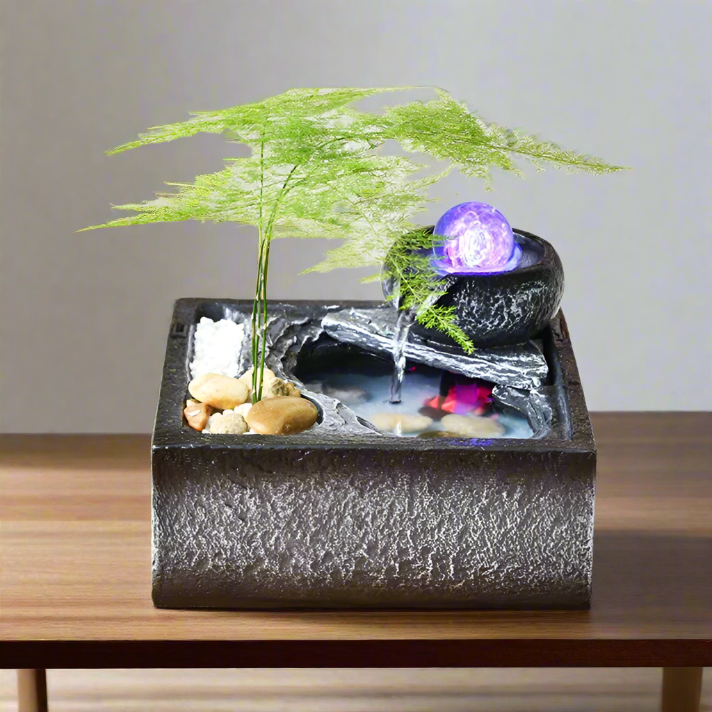 Fontaine Japonaise d’Ambiance – Sérénité, Lumière et Harmonie Intérieure