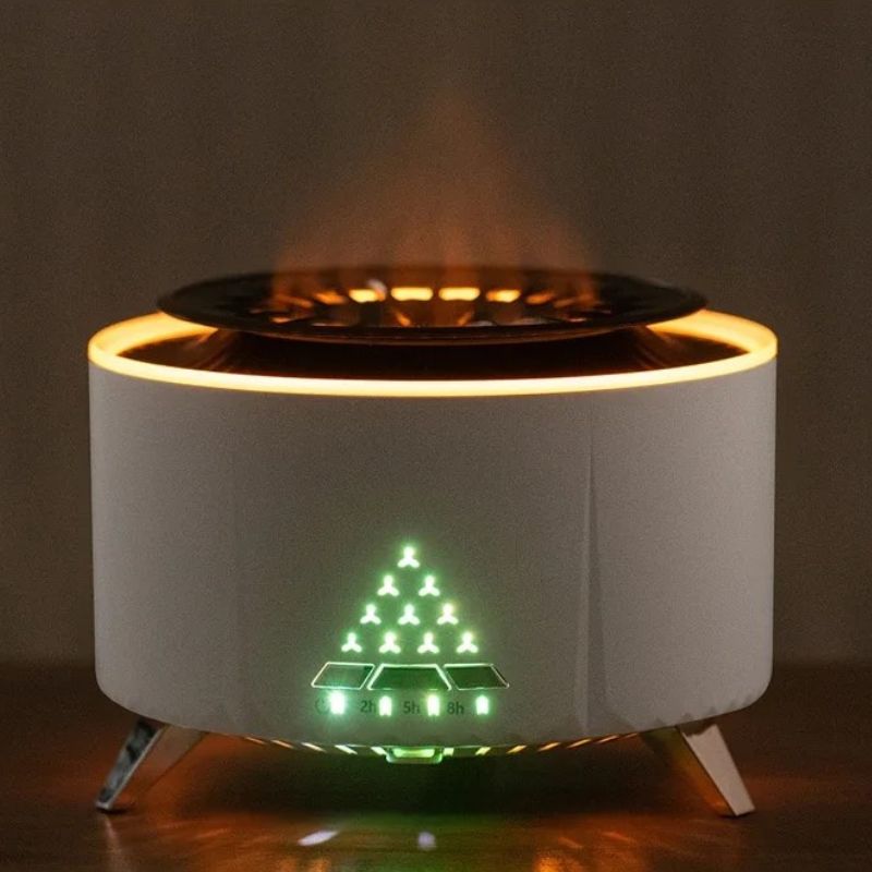 Diffuseur d’Huiles Essentielles “Nuage Magique” – Brumisateur Ultrasonique Aromathérapie & Ambiance Zen