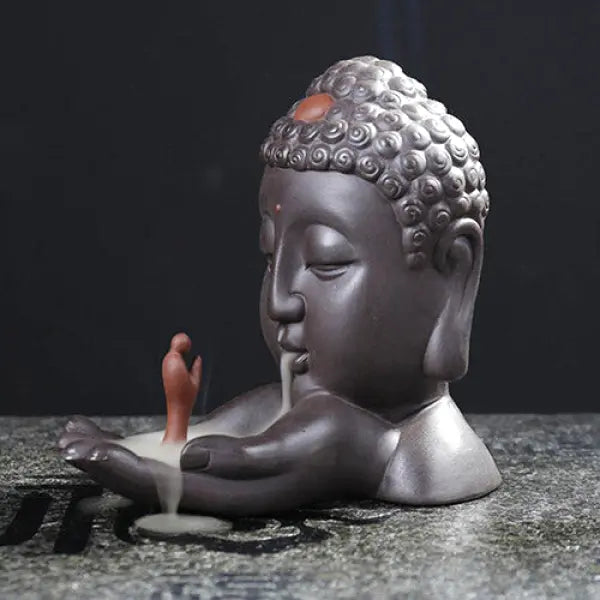Porte-Encens Cascade Bouddha à Refoulement