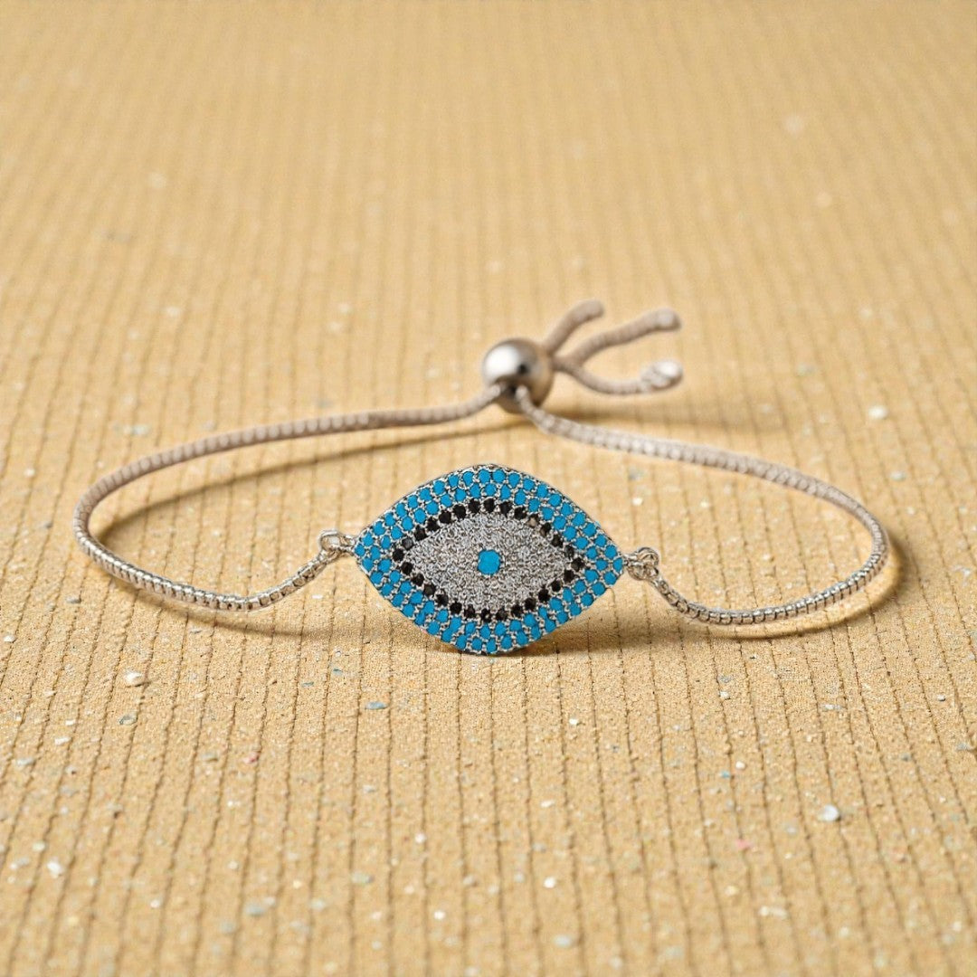 Bracelet Oeil Bleu - Protection du Mauvais Œil
