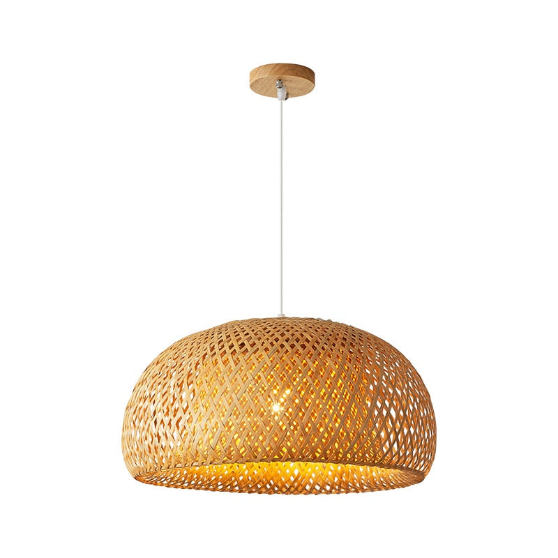 Lampe Suspendue en Bambou