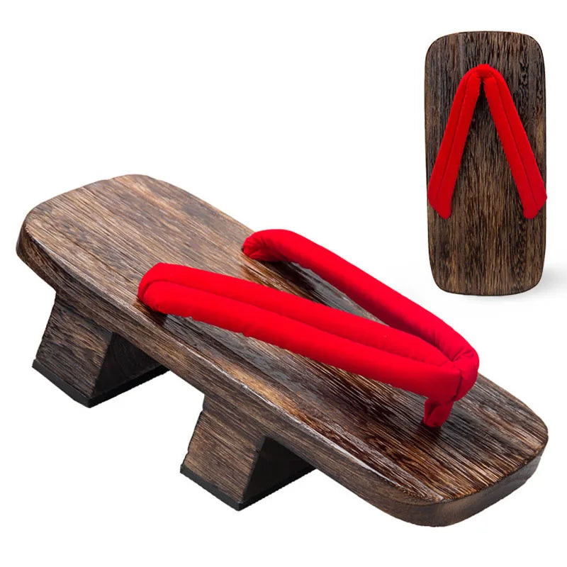 Chaussures Geta Japonaises Artisanales en Bois de Paulownia