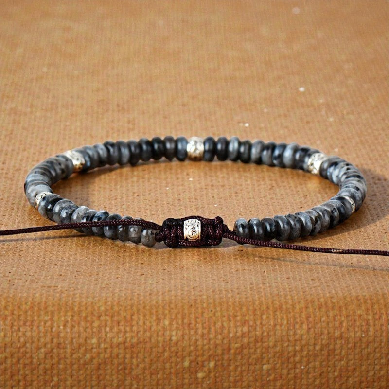 Bracelet Force Intérieure en Larvikite