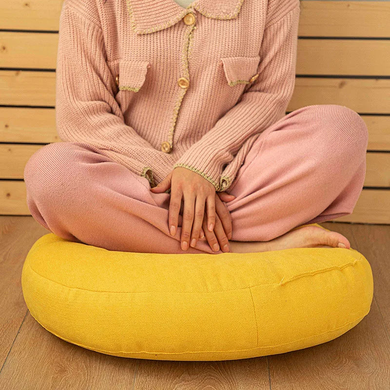 Coussin de Yoga “ZenFlow Asana” – Support Ergonomique 45 cm pour Yoga, Méditation & Stretching