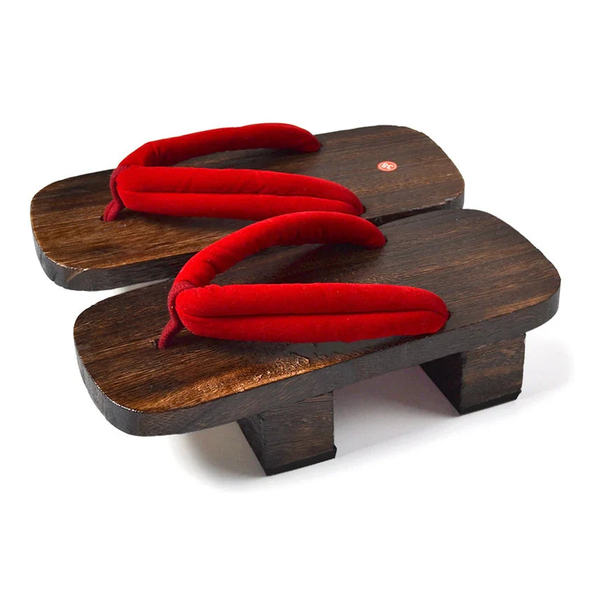 Geta Japonaise Traditionnelle Homme en Bois de Paulownia