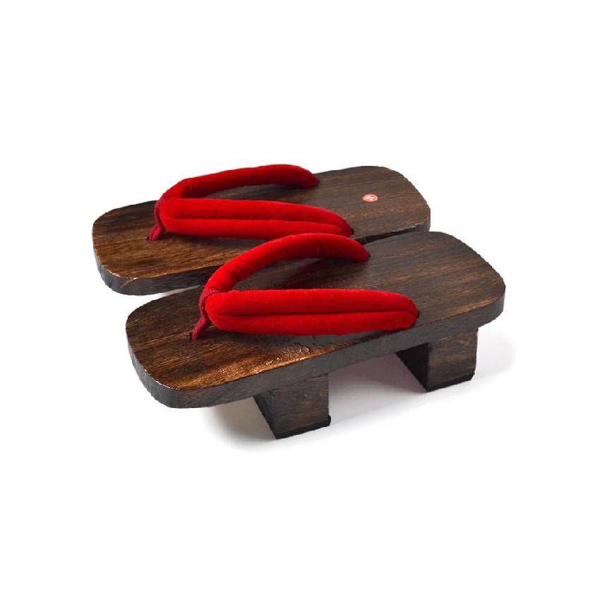 Geta Japonaise Traditionnelle Homme en Bois de Paulownia