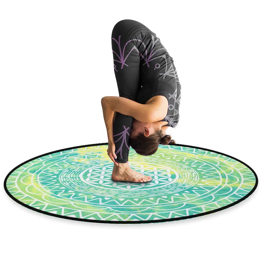 Tapis de Méditation Rond Mandalas – Ambiance Zen & Sérénité