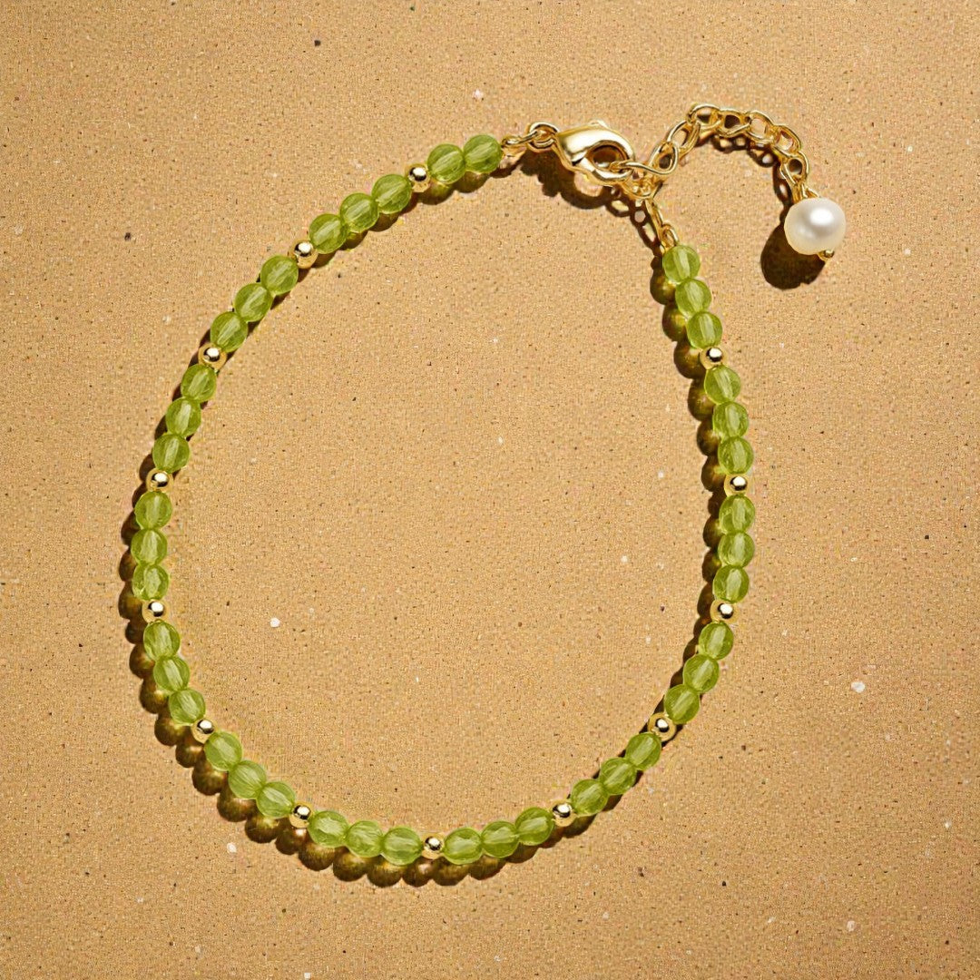 Bracelet Raffiné en Pierres Naturelles Fines