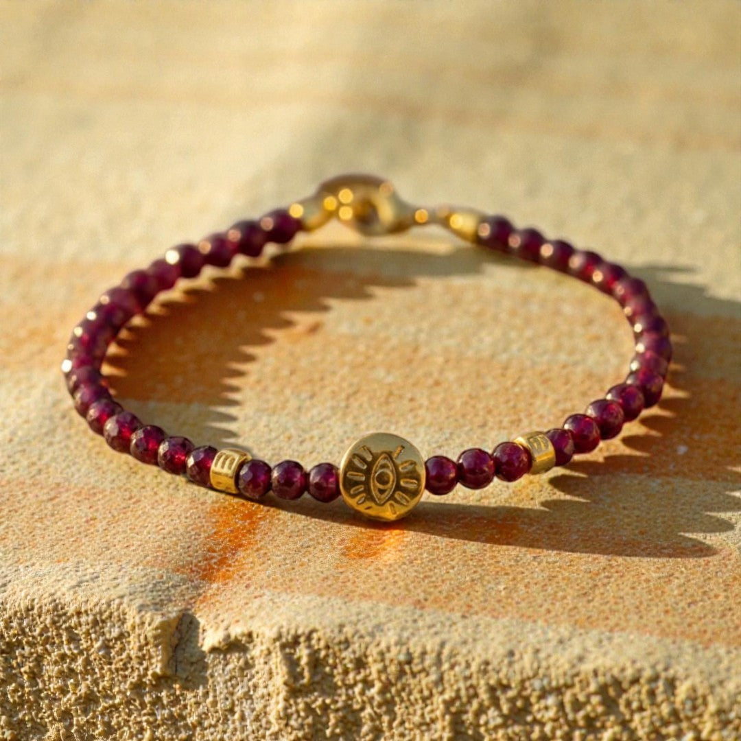 Bracelet Lien Protecteur en Pierres Naturelles