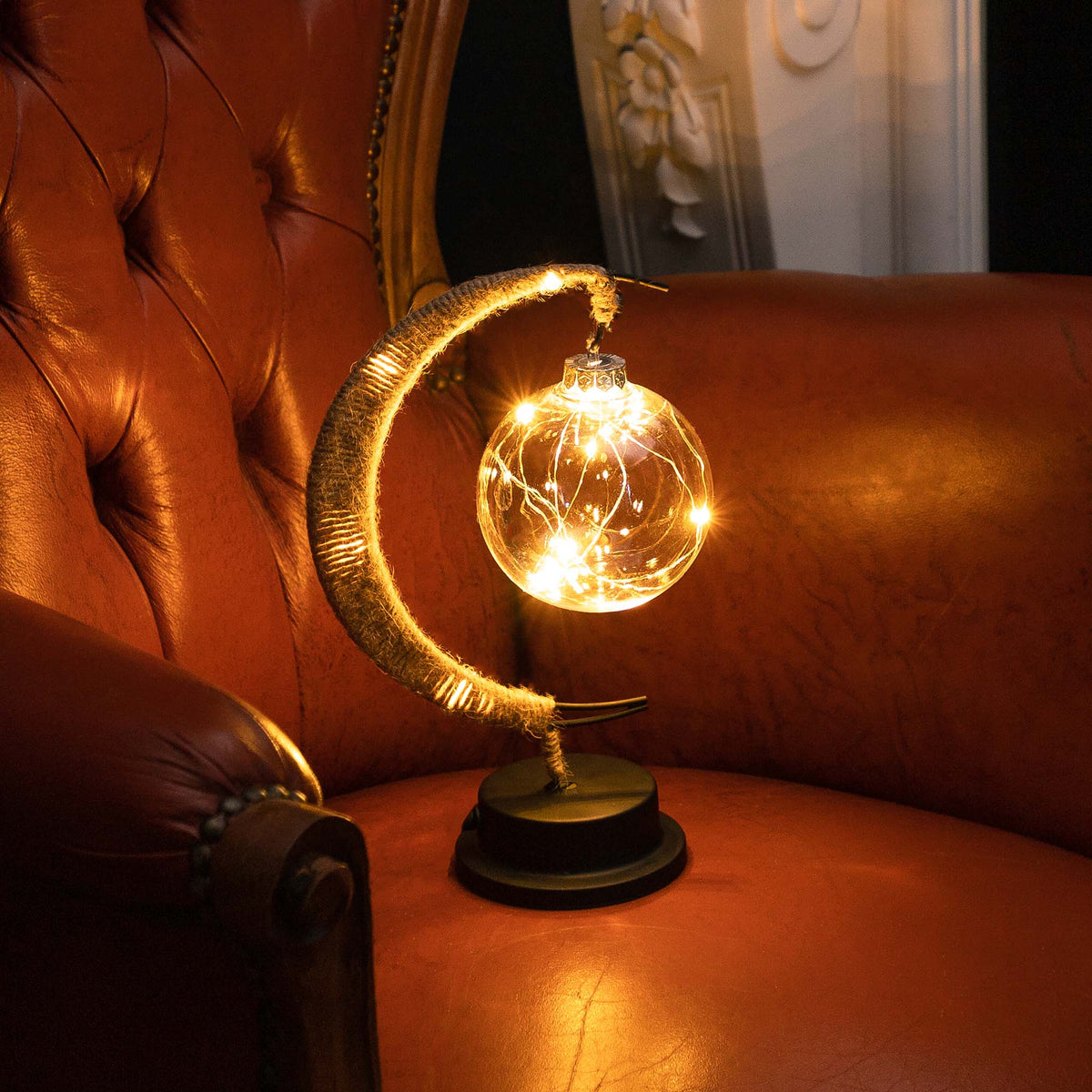 Lampe de Table Sans Fil “Enchantée Illumine™” – Éclairage Ambiance Cozy & Déco Maison