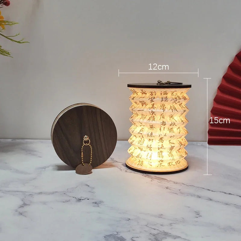 Lampe Lanterne Japonaise Pliable