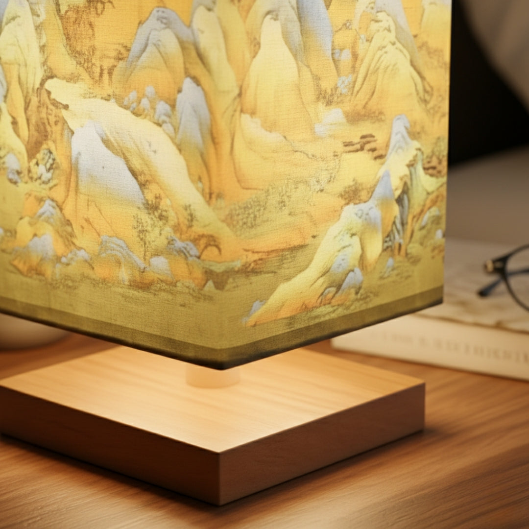 Lampe de Chevet Japonaise Scandinave – Éclairage Doux & Ambiance Zen pour Chambre et Salon