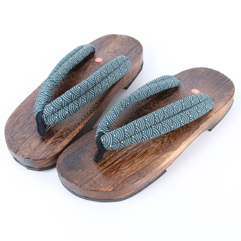 Zori Japonaises Traditionnelles en Bois de Paulownia