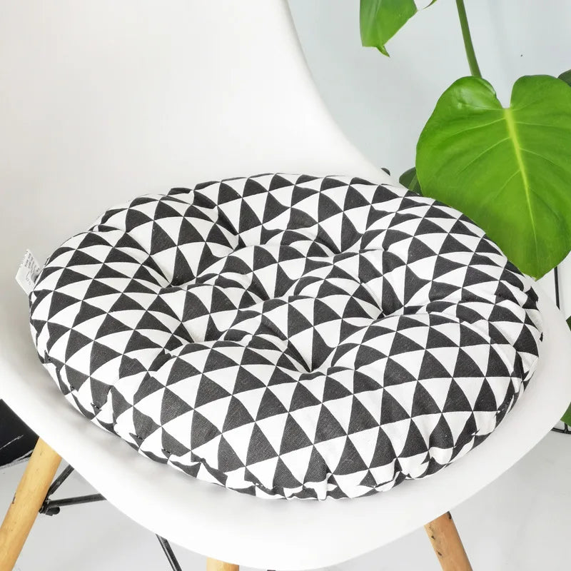 — Coussin de Sol Japonais à Motifs Variés | Confort Naturel & Esprit Zen