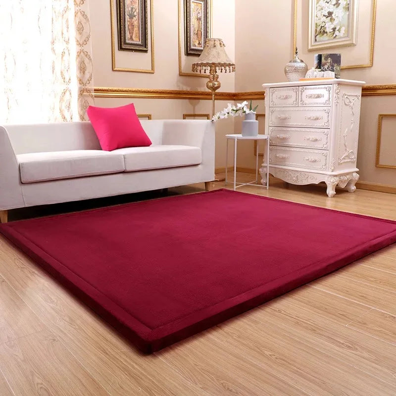 Tapis Japonais en Velours pour Salon