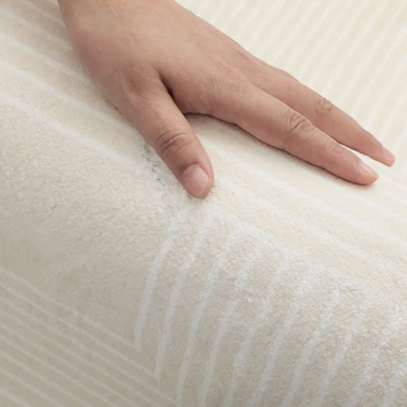Tapis Japonais en Peluche | Douceur Enveloppante & Élégance Épurée