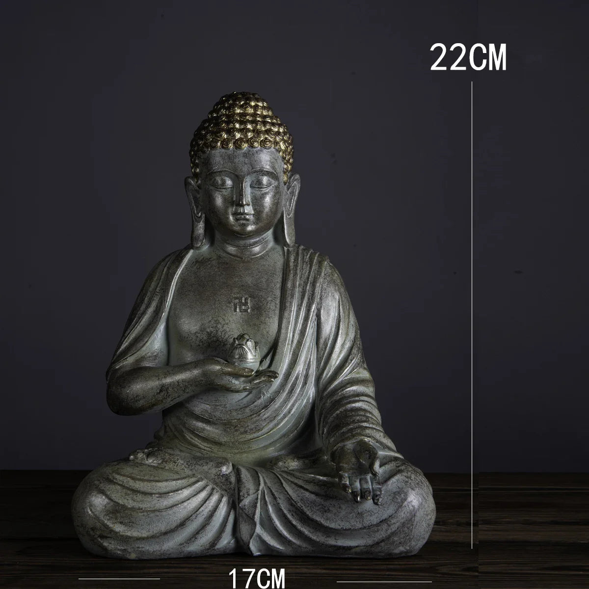 Statue Japonaise en Pierre de Wildoda | Sculpture Zen Décorative Intérieur & Jardin