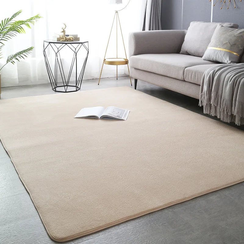 Tapis Japonais en Velours de Corail | Douceur Absolue & Élégance Zen