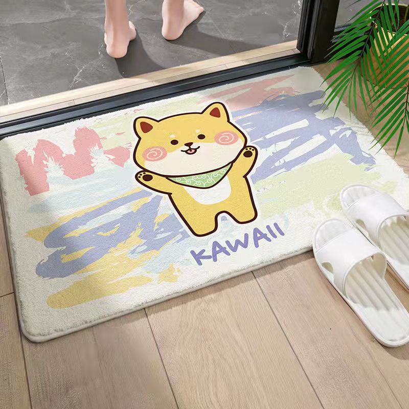 Tapis de Bain Japonais Kawaii Absorbant | Douceur Thermique & Compagnon Ludique