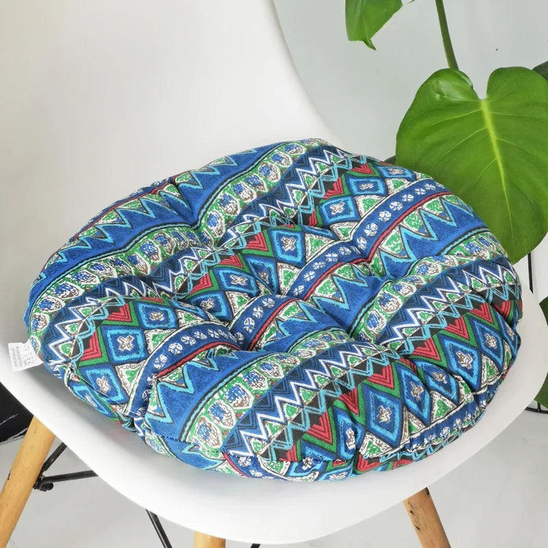 — Coussin de Sol Japonais à Motifs Variés | Confort Naturel & Esprit Zen