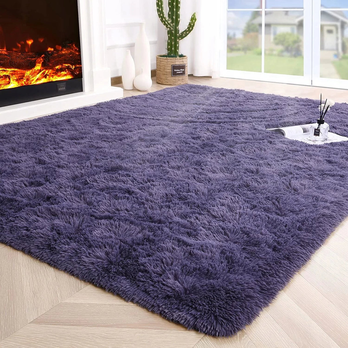 Tapis Japonais en Fourrure Douce | Luxe Cocooning & Élégance Intemporelle