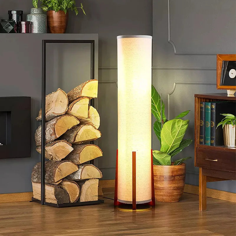 Lampe de Sol Japonaise, Élégance Zen et Lumière Apaisante